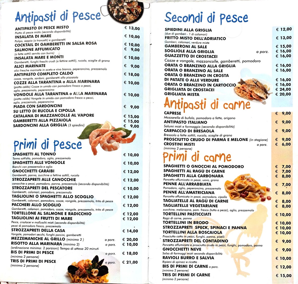 Ristorante Pizzeria Pes e Galet Photo Menu 2