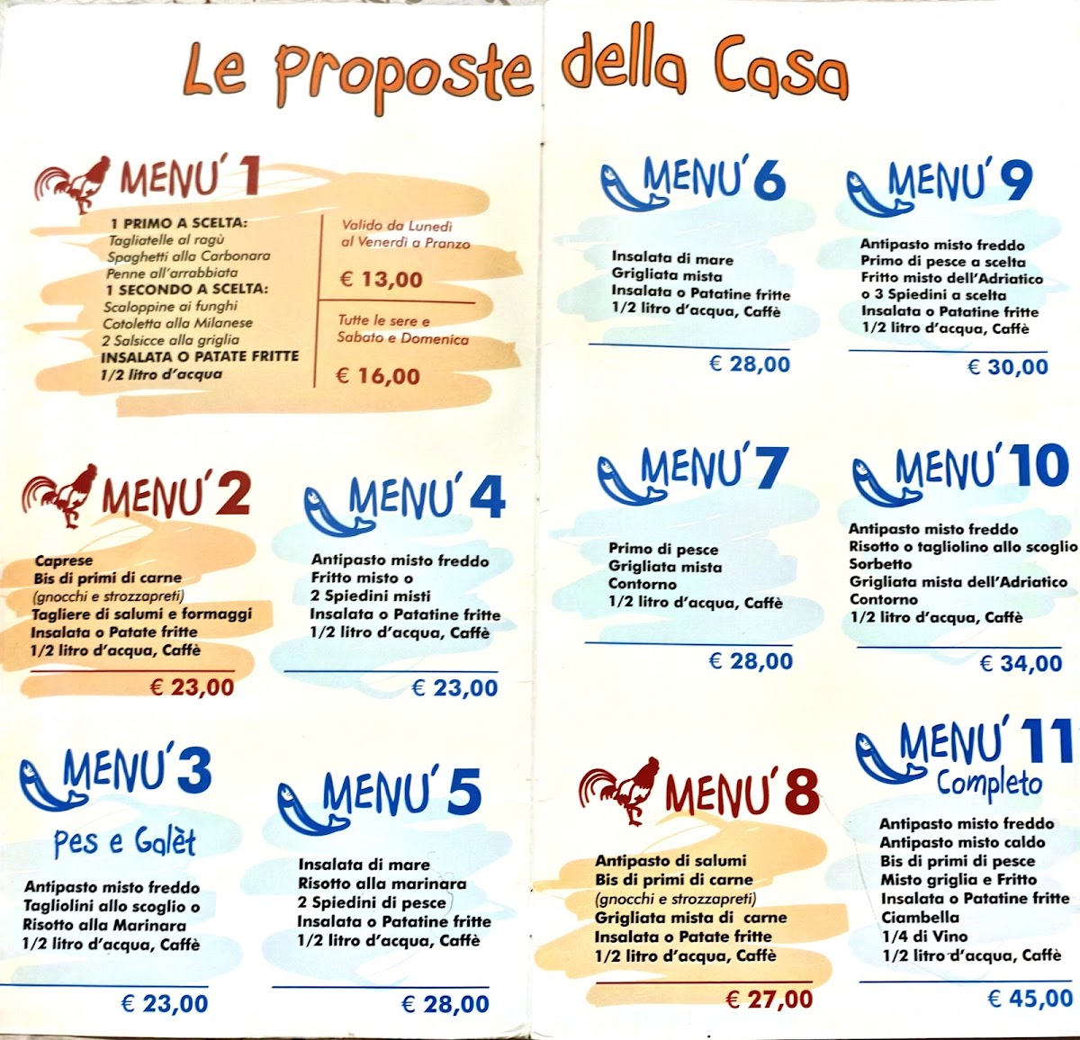Ristorante Pizzeria Pes e Galet Photo Menu 5