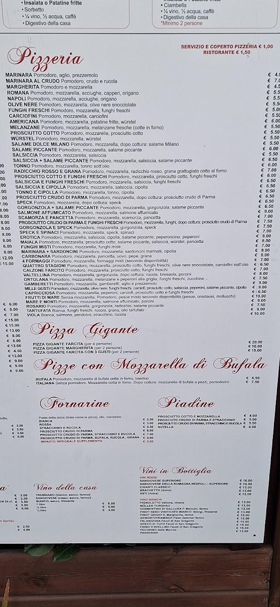 Ristorante Pizzeria Pes e Galet Photo Menu 9