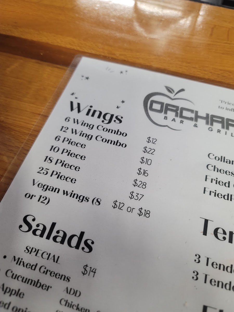 Orchard Bar & Grill Photo Menu 5