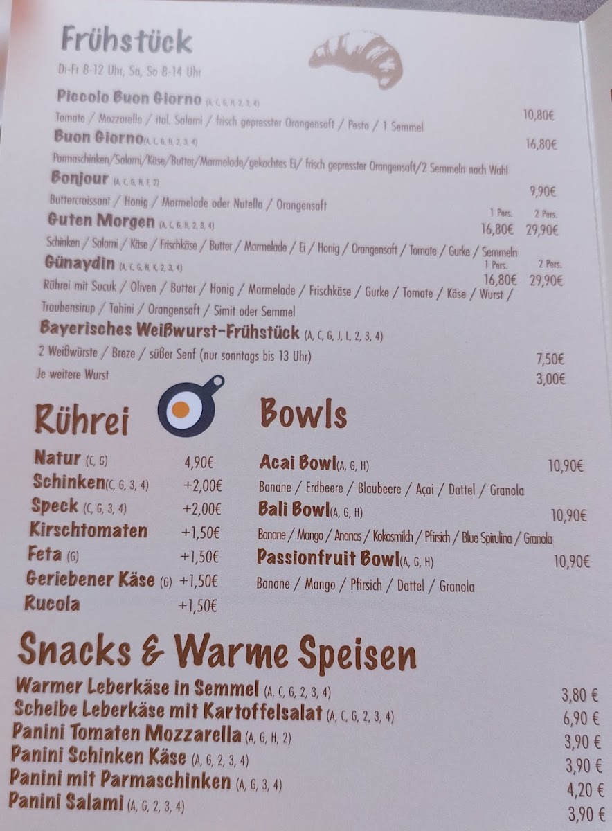 Caffe Era Photo Menu 3