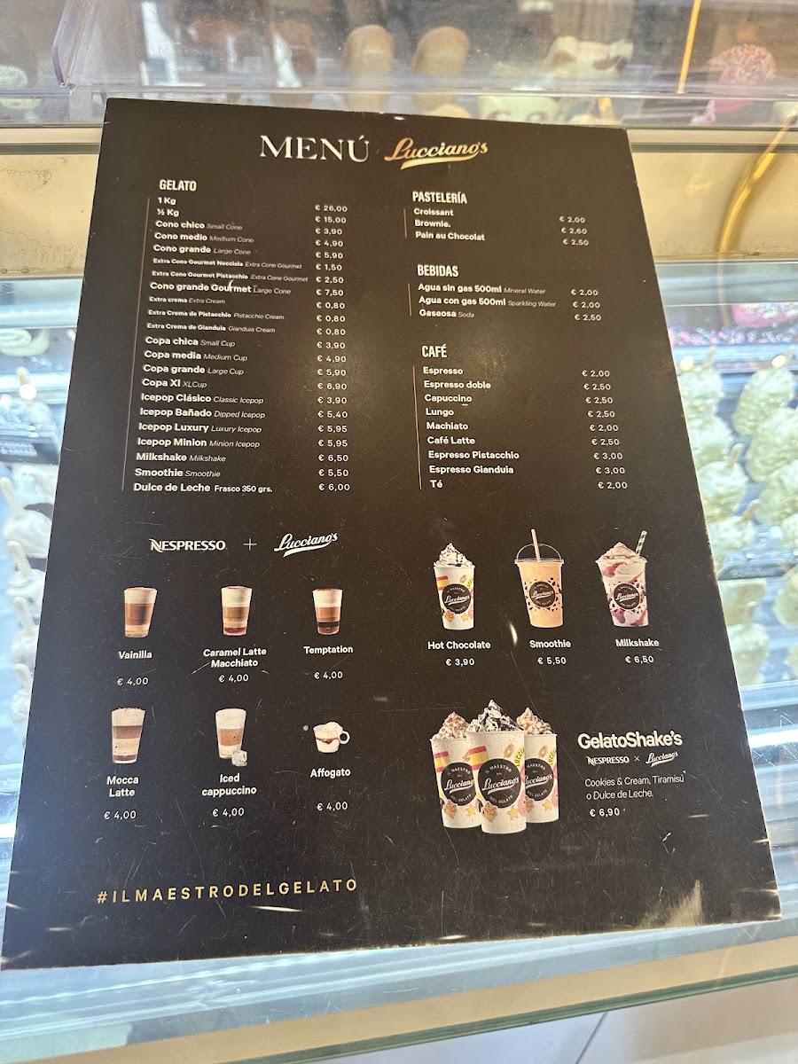 Lucciano's Málaga Photo Menu 3