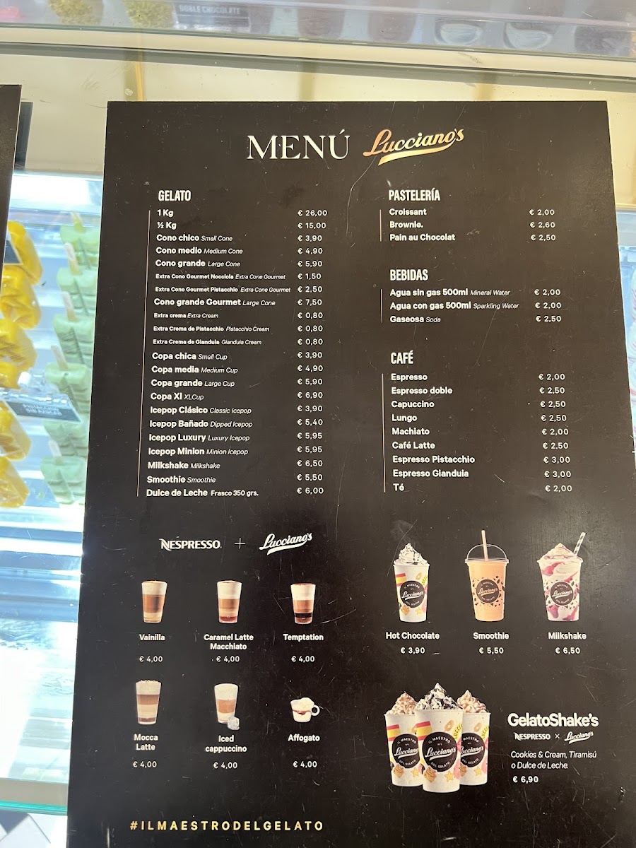 Lucciano's Málaga Photo Menu 4
