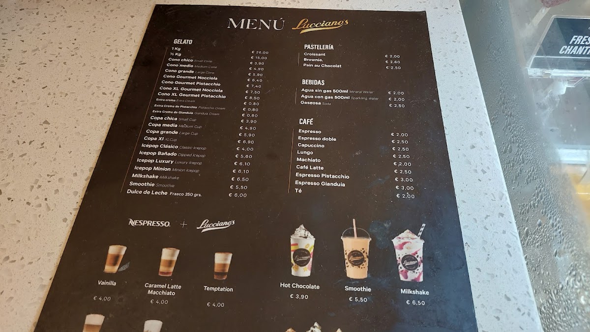 Lucciano's Málaga Photo Menu 9