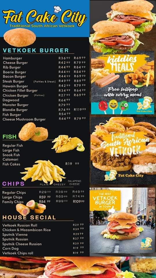 Fat Cake City Paarl Photo Menu 2
