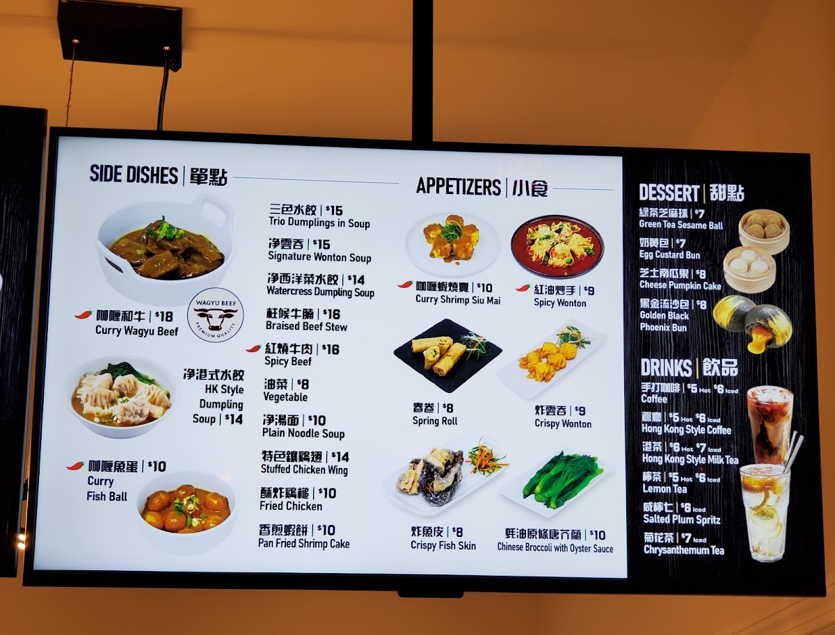 Gigantic Wonton Photo Menu 6