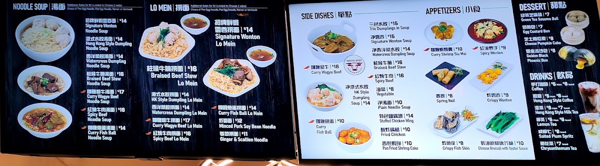 Gigantic Wonton Photo Menu 9