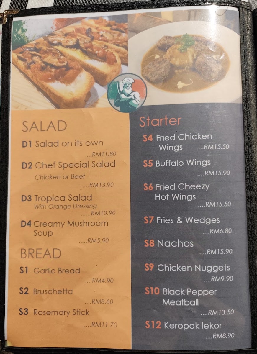 Cafe Italian Place Photo Menu 3