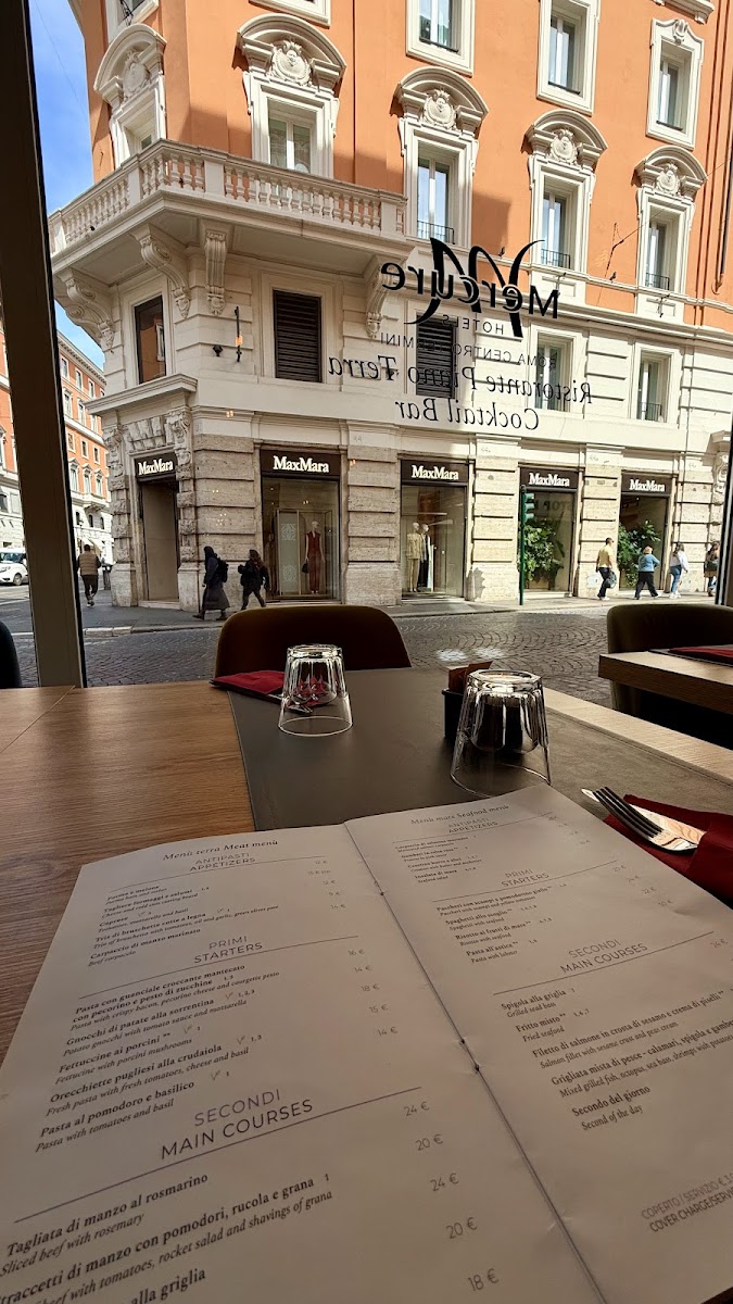 Mercure Roma Centro Termini Ristorante Photo Menu 3