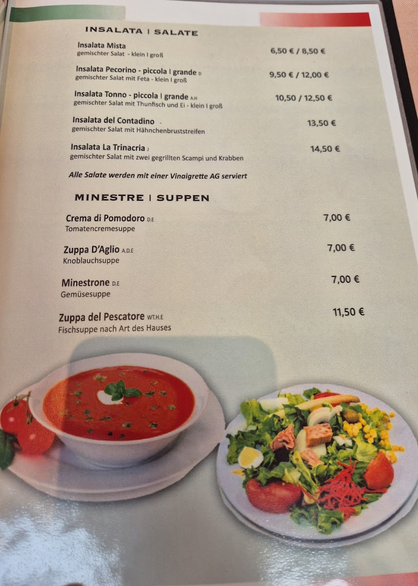 Trattoria la Trinacria Photo Menu 6