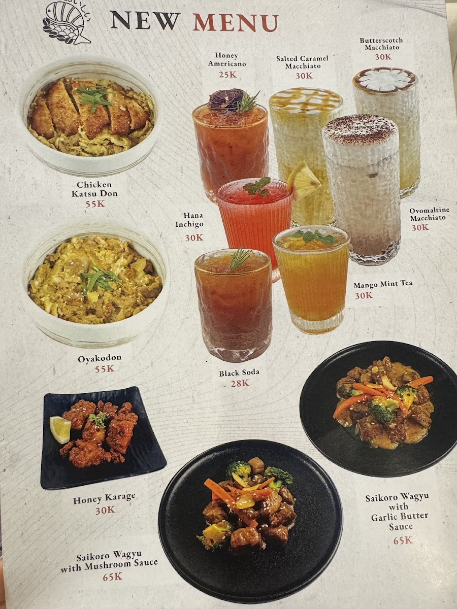 Oishi Sushi & Coffee Photo Menu 2