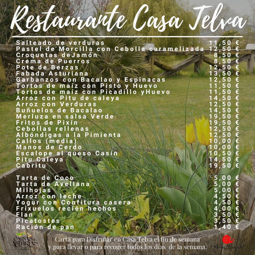 Restaurante Casa Telva Photo Menu 3