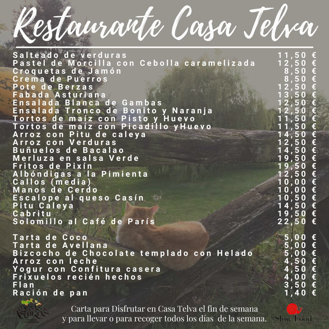Restaurante Casa Telva Photo Menu 4