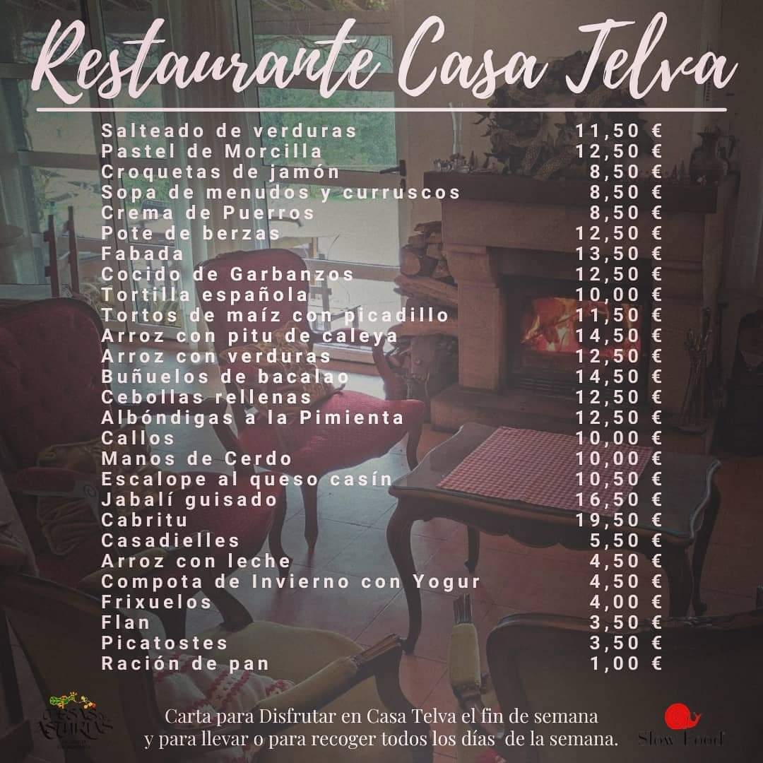 Restaurante Casa Telva Photo Menu 6