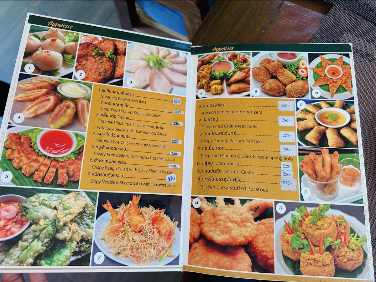 Natural Restaurant​ Photo Menu 1