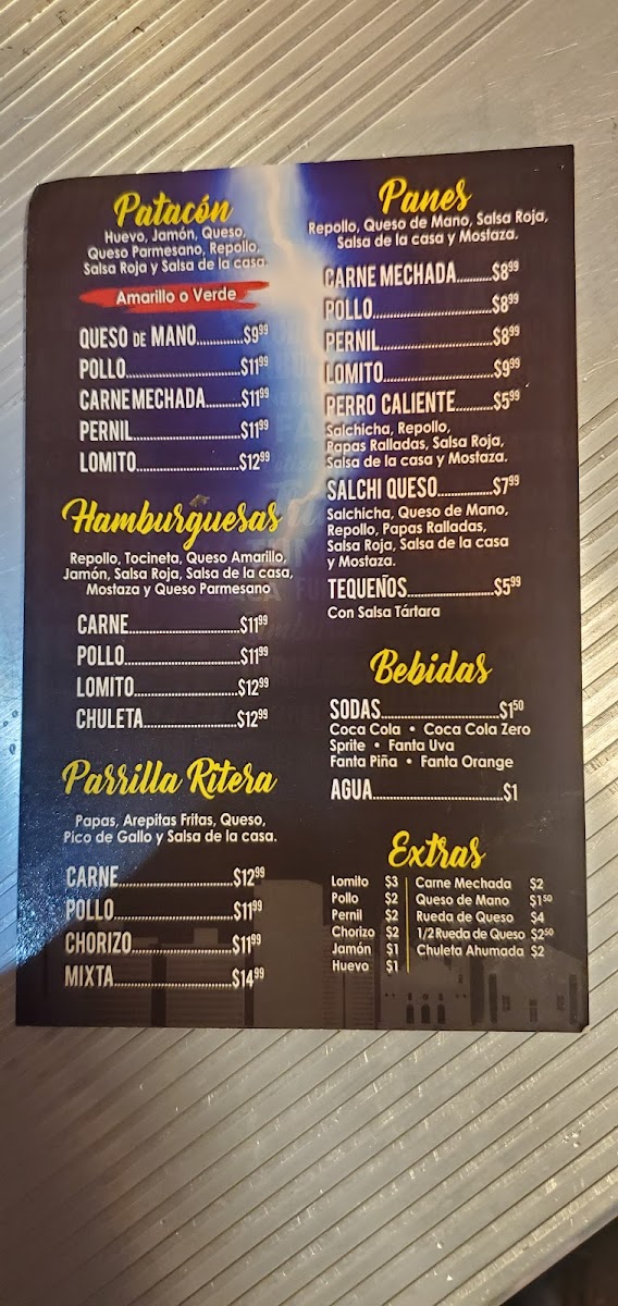 THE RITERO BURGER Photo Menu 6