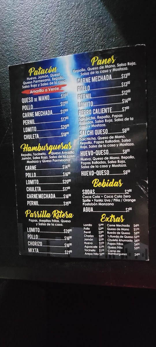 THE RITERO BURGER Photo Menu 8