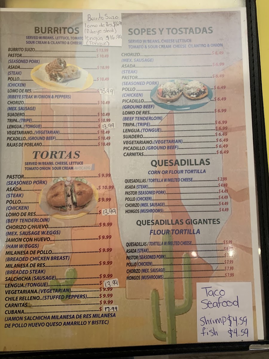 El Charro Mexican Food Photo Menu 5