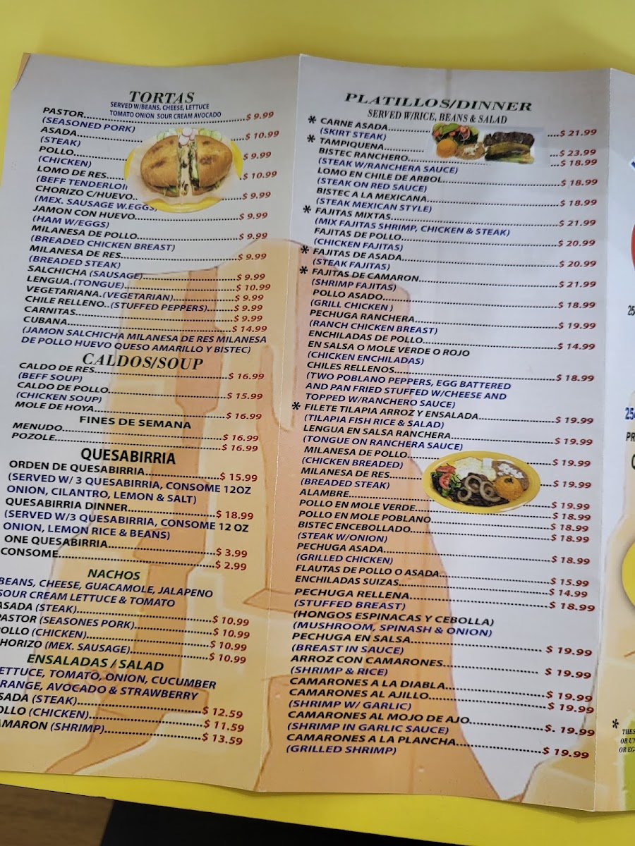 El Charro Mexican Food Photo Menu 6