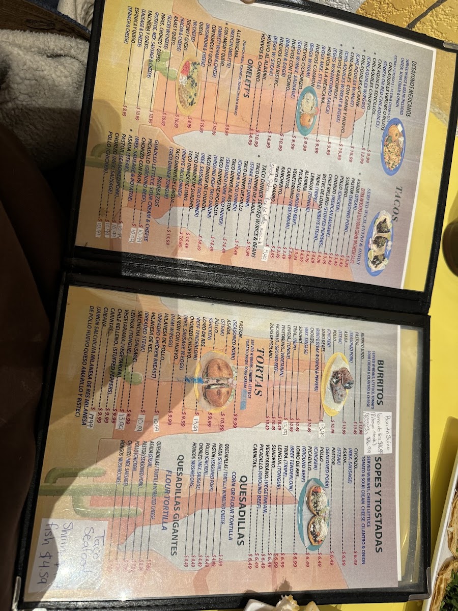 El Charro Mexican Food Photo Menu 7