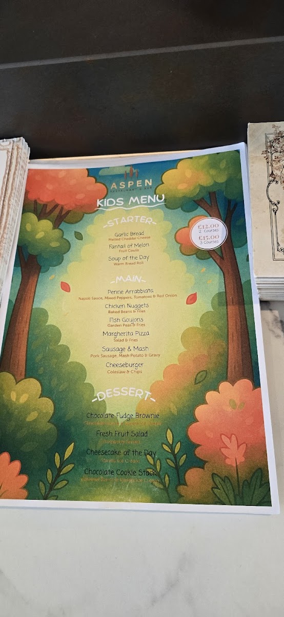 Aspen Restaurant & Bar Photo Menu 3