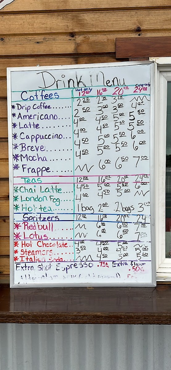 The Barn Door Eatery Photo Menu 2