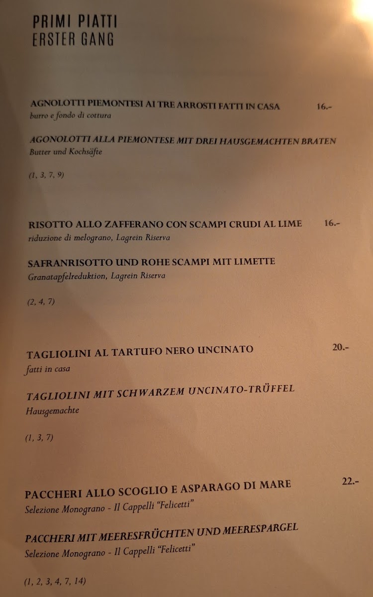 Restaurant Lè Fantasy Photo Menu 1