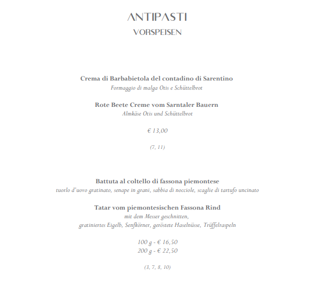 Restaurant Lè Fantasy Photo Menu 7