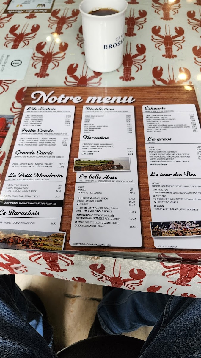 Chez Jacquie et France Photo Menu 10