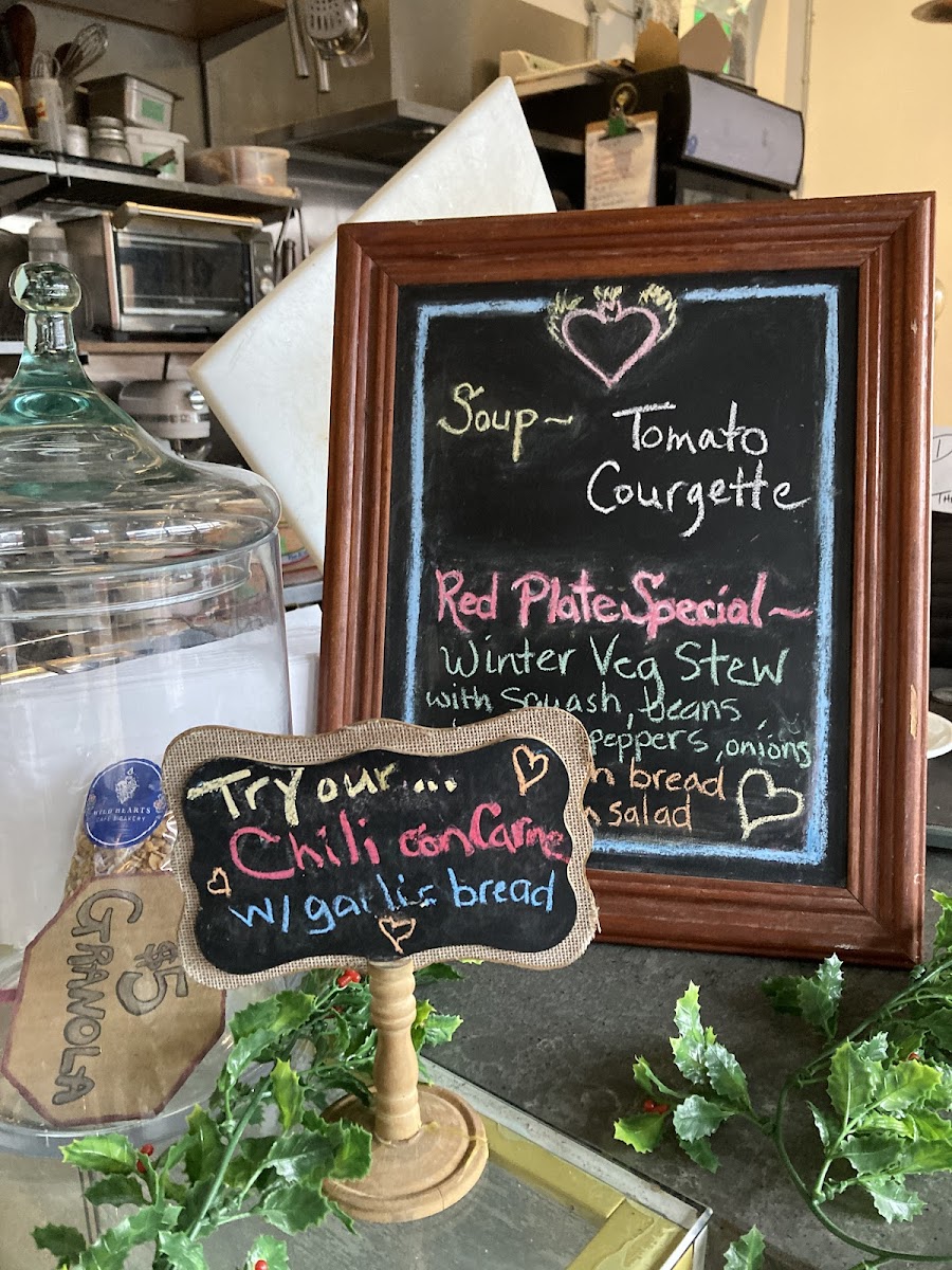 Wildhearts Cafe Photo Menu 8