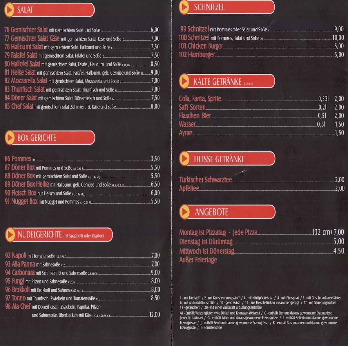 Armer Ali Döner-Pizza Photo Menu 1