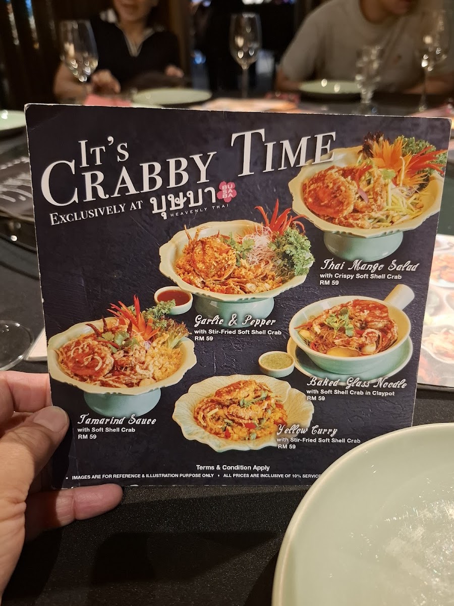 Busaba Heavenly Thai • BSC Photo Menu 1