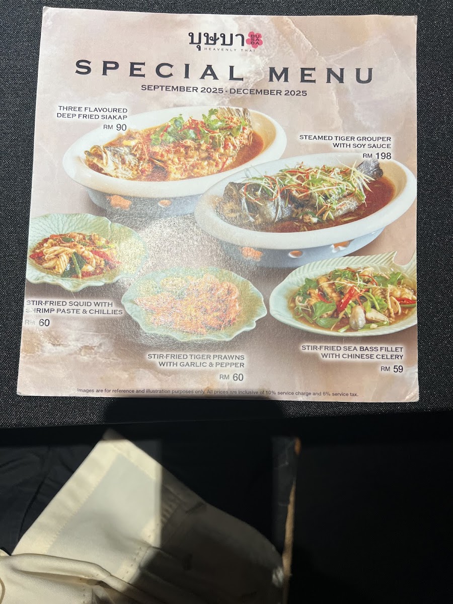 Busaba Heavenly Thai • BSC Photo Menu 5