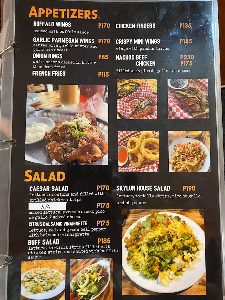 Skylun Restaurant Photo Menu 4