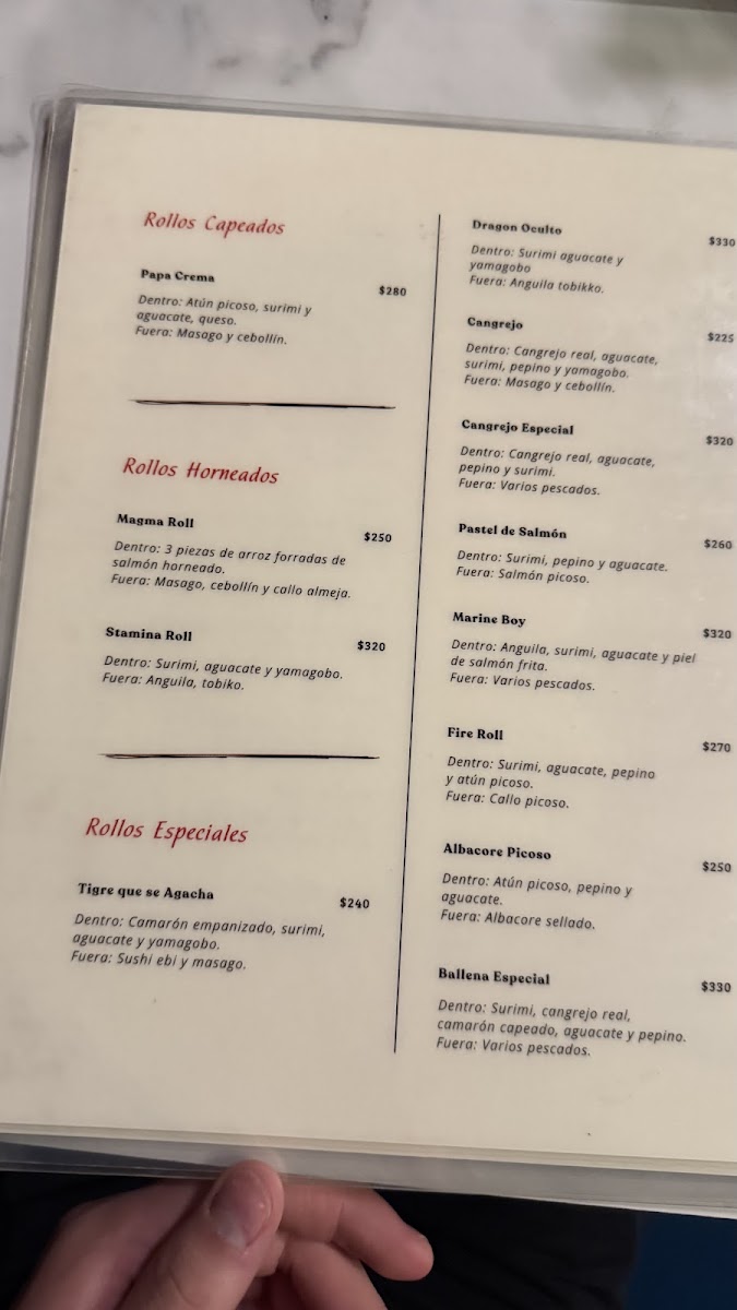 Su sushi Photo Menu 2