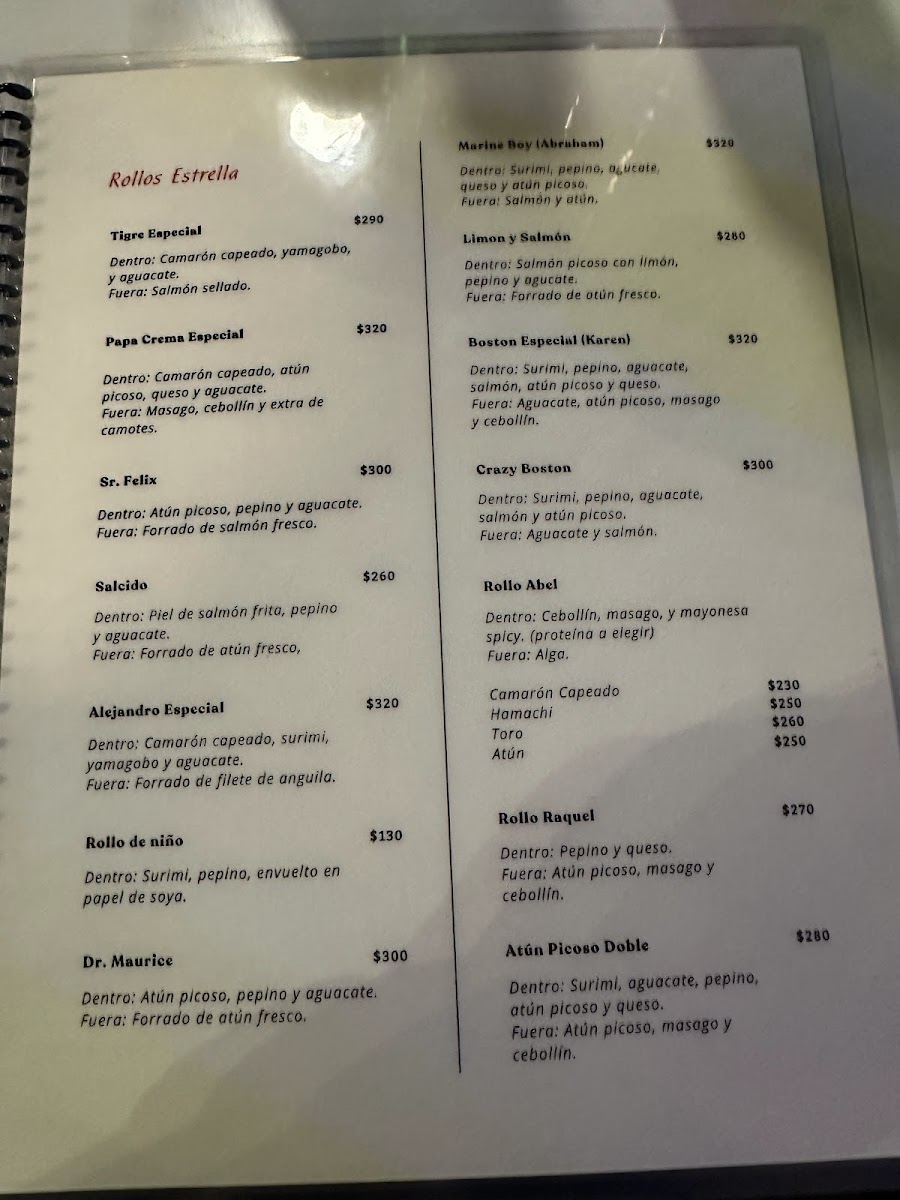 Su sushi Photo Menu 3