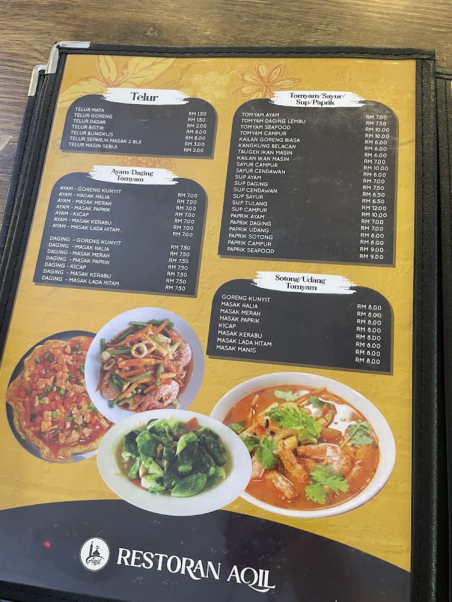Restoran Aqil Photo Menu 5