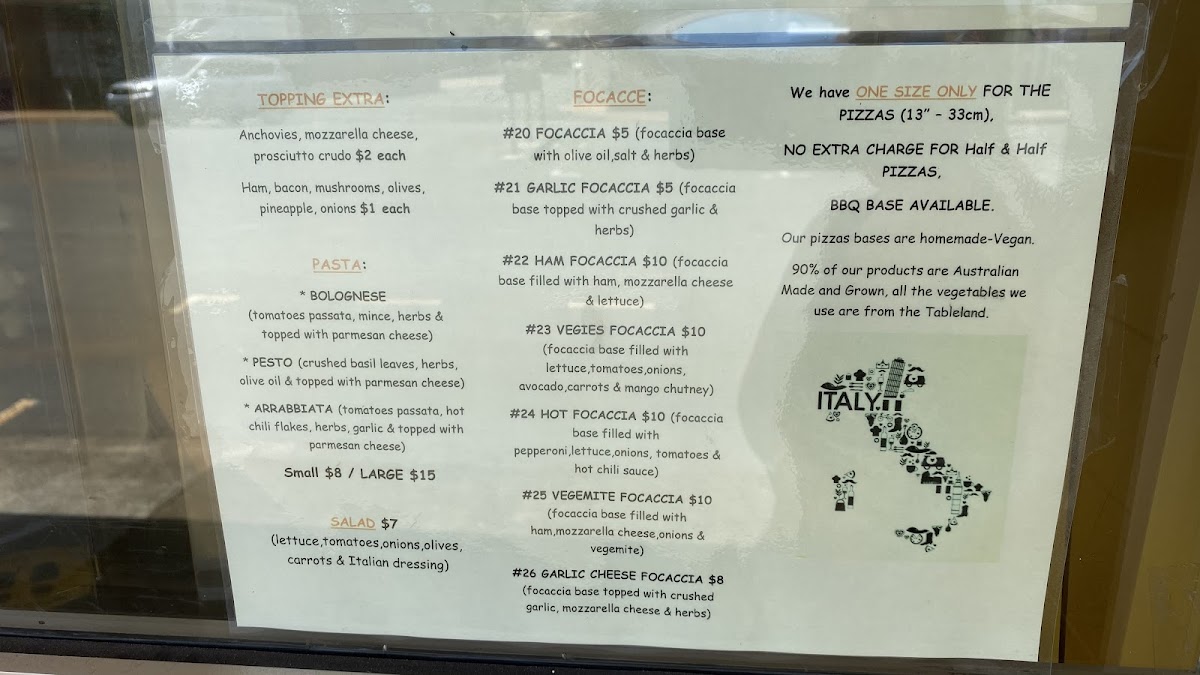 Luisun Pizzeria Take Away Photo Menu 3