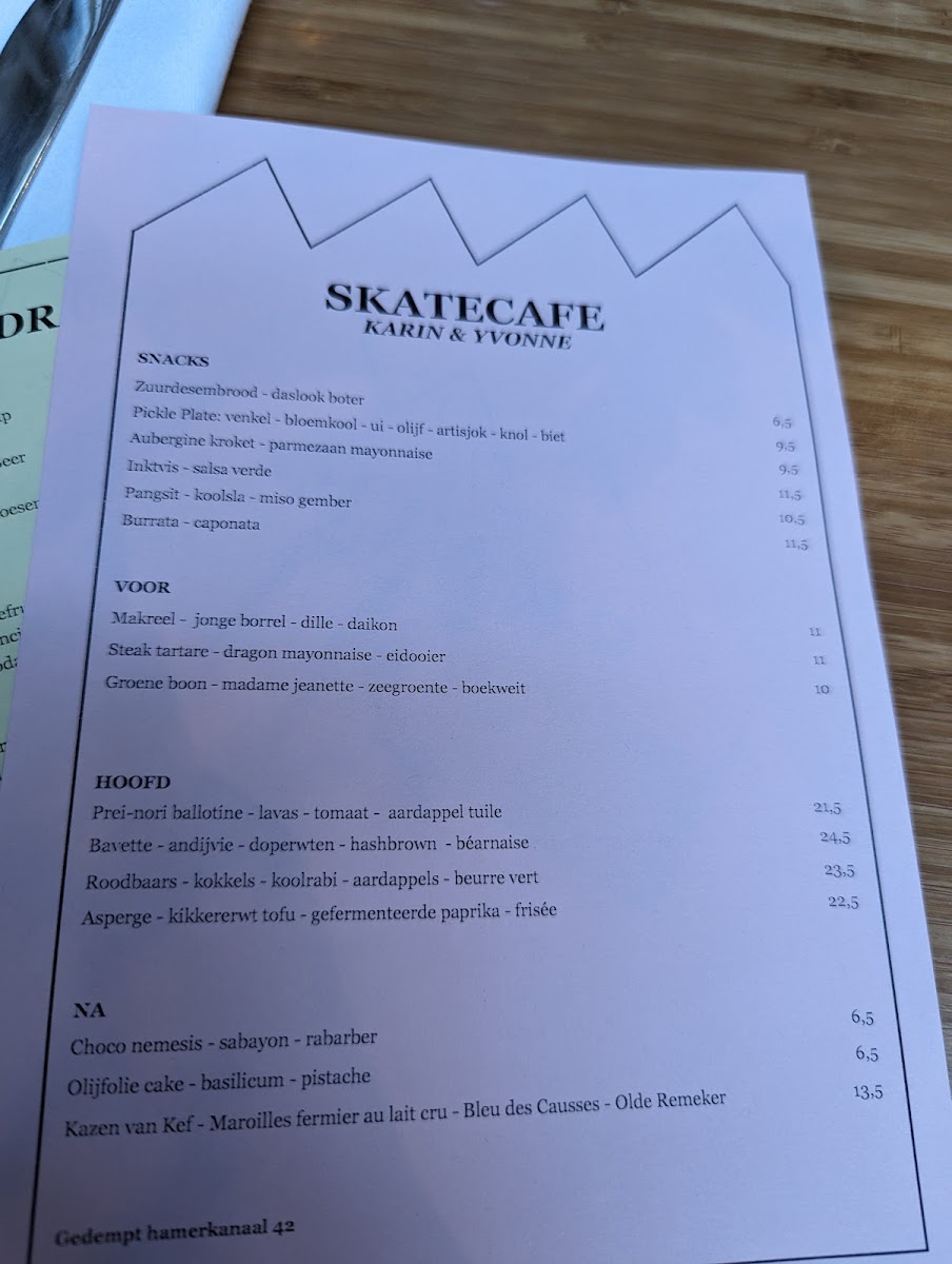 Skatecafe Photo Menu 10