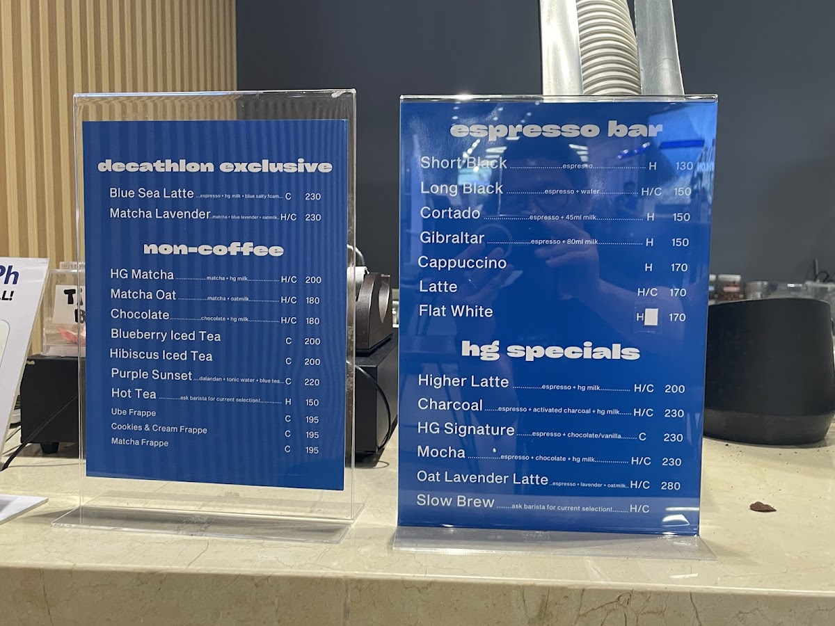 Higher Ground Specialty Coffee Photo Menu 3