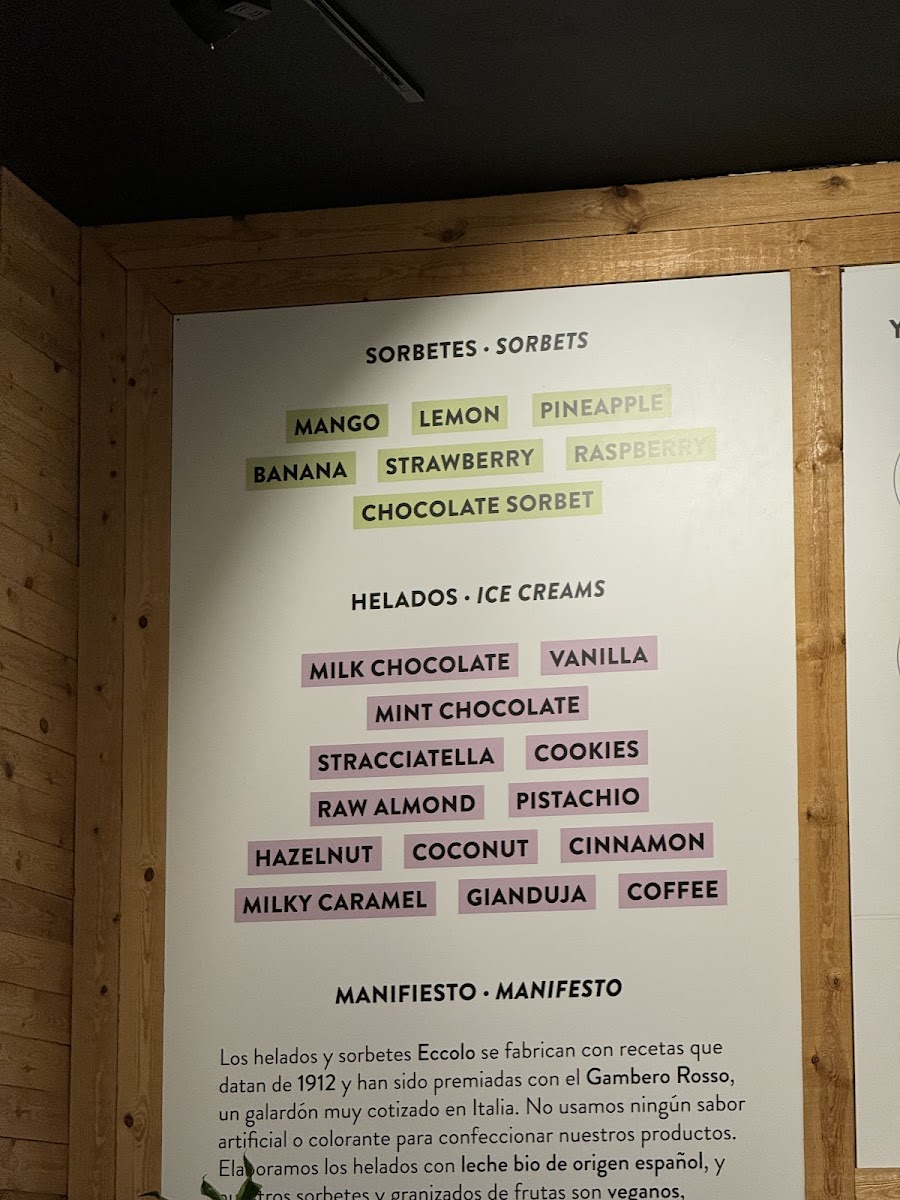 Eccolo Gelato Photo Menu 8