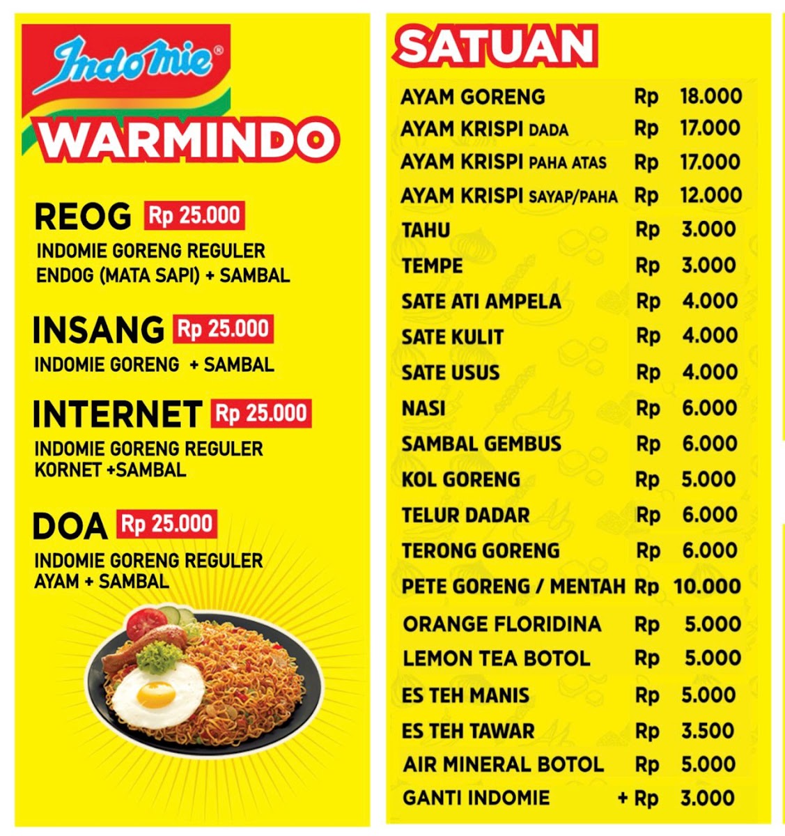 Ayam Gepuk Pak Gembus Kedungmundu Photo Menu 1