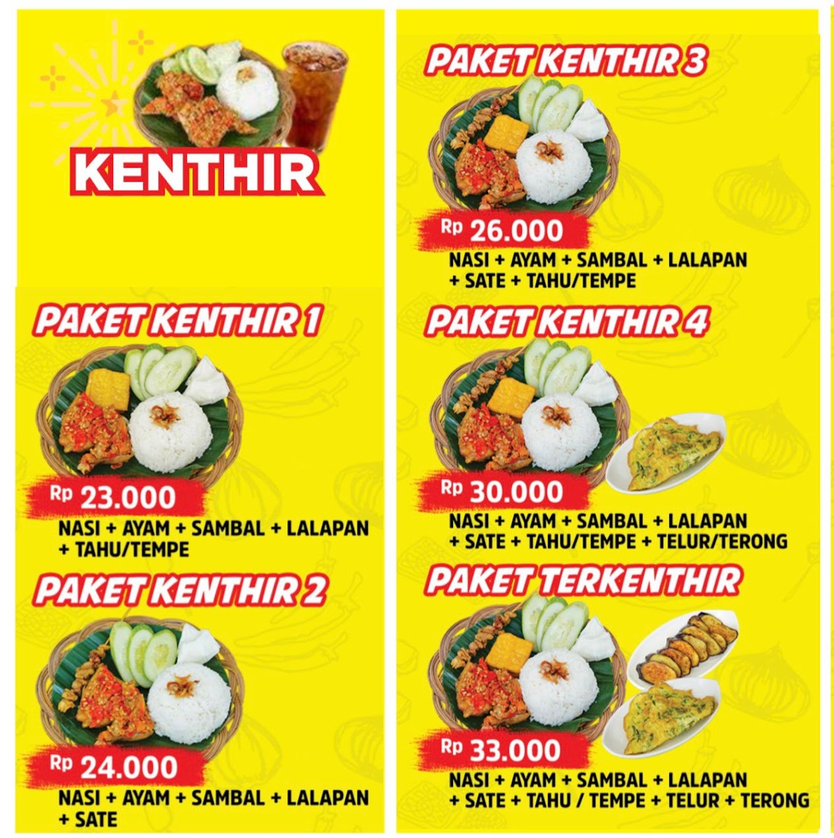 Ayam Gepuk Pak Gembus Kedungmundu Photo Menu 3