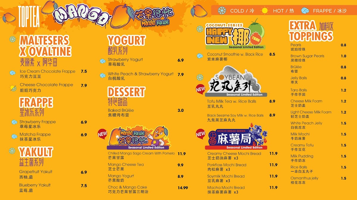 Top Tea Photo Menu 6