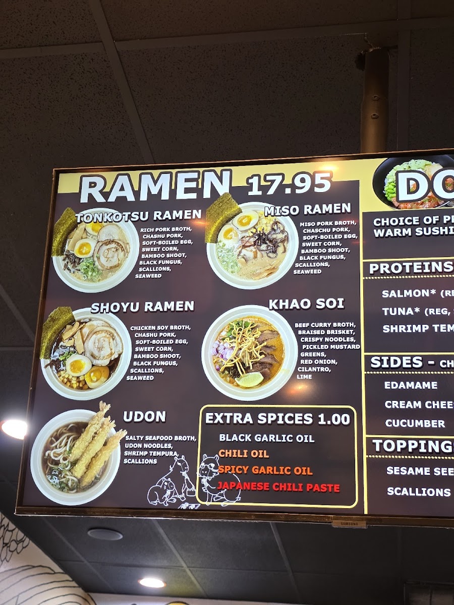 Capybara Ramen & Sushi Photo Menu 6
