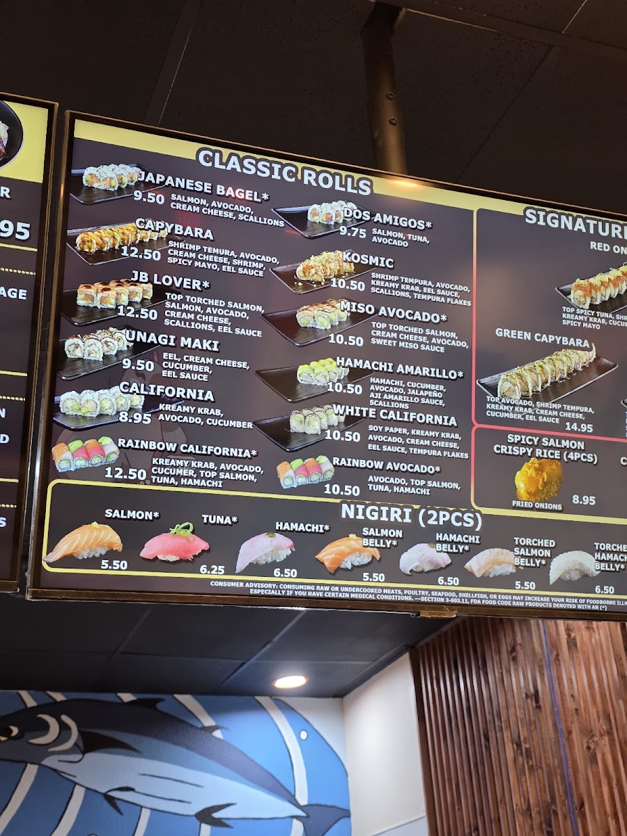 Capybara Ramen & Sushi Photo Menu 9