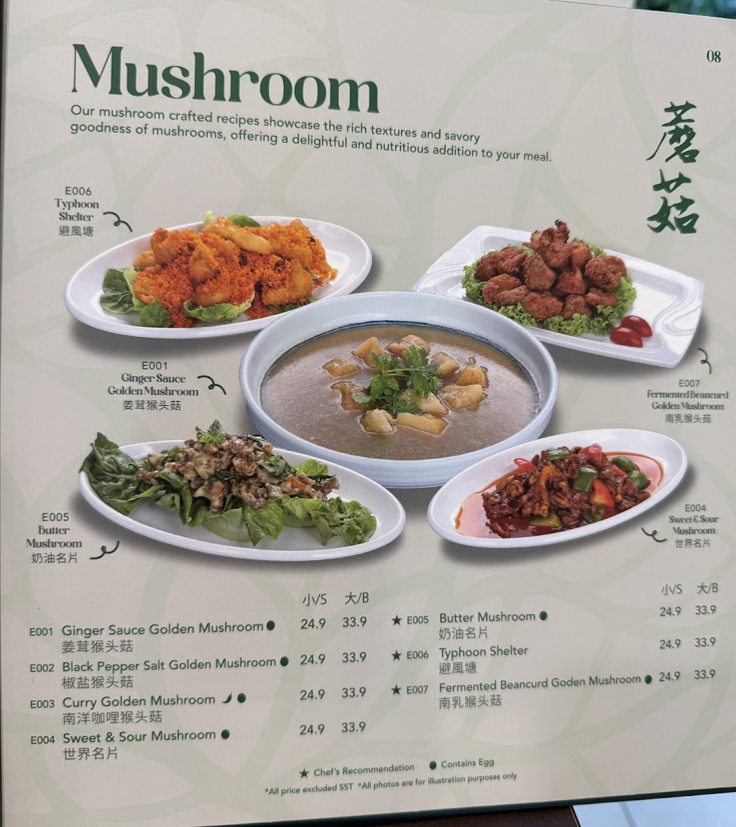 Namasthe Vegetarian Restaurant @Setia Alam Photo Menu 4