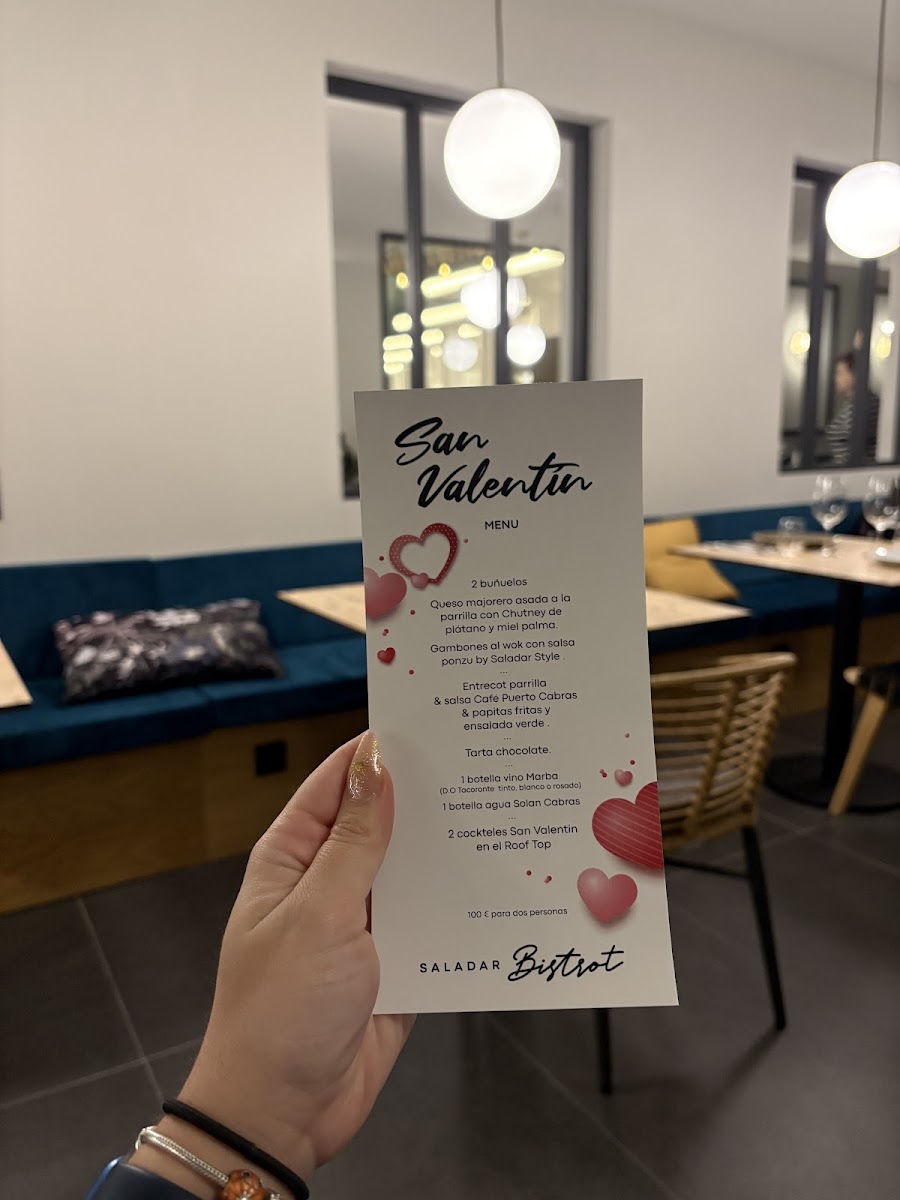 Saladar Bistrot Restaurant Photo Menu 9