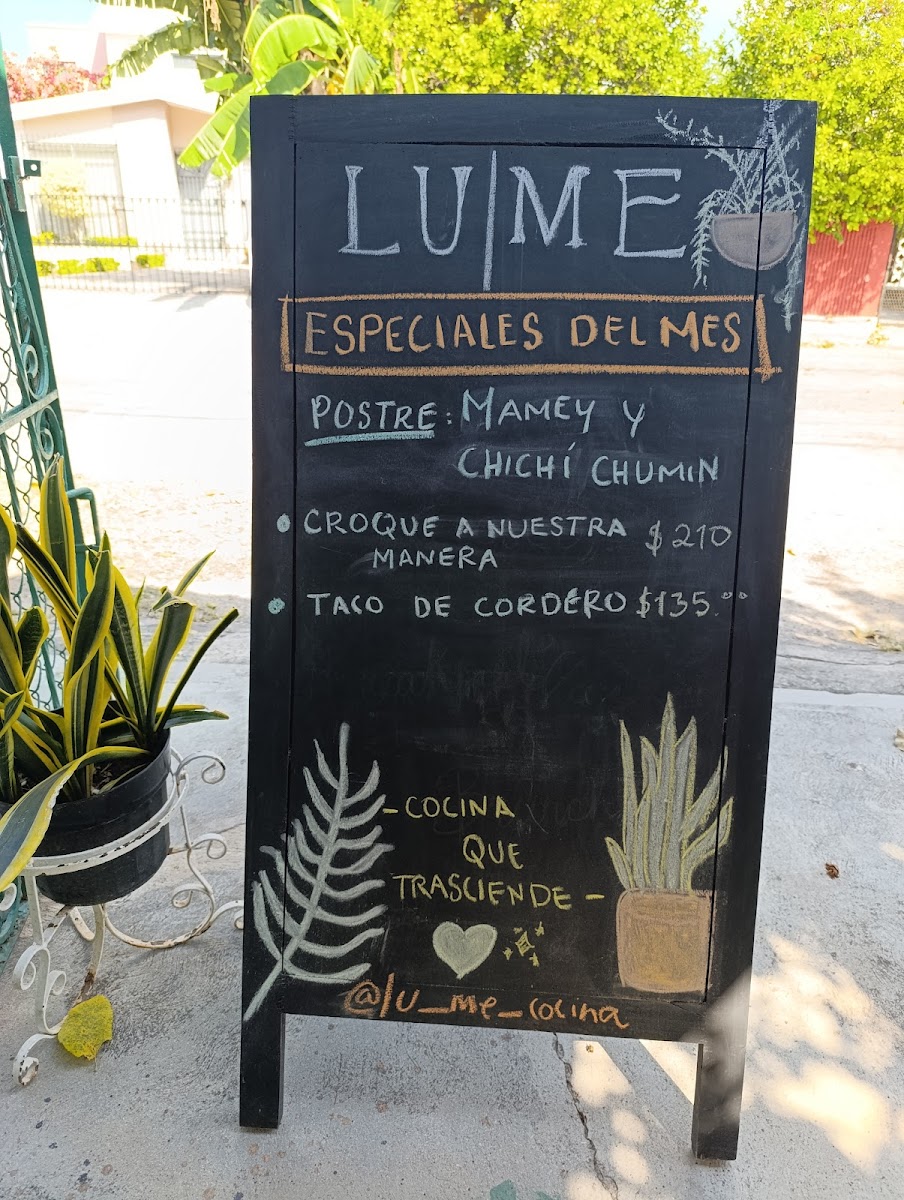 LU|ME Cocina Photo Menu 6