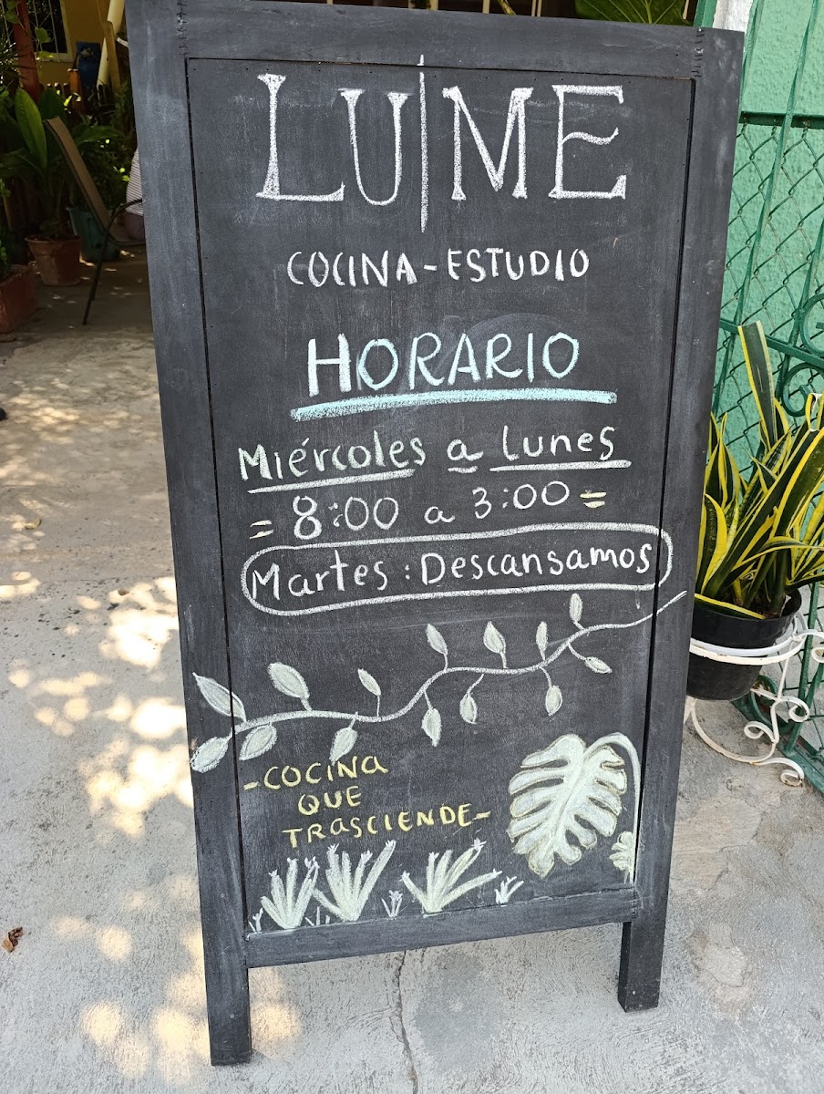 LU|ME Cocina Photo Menu 8